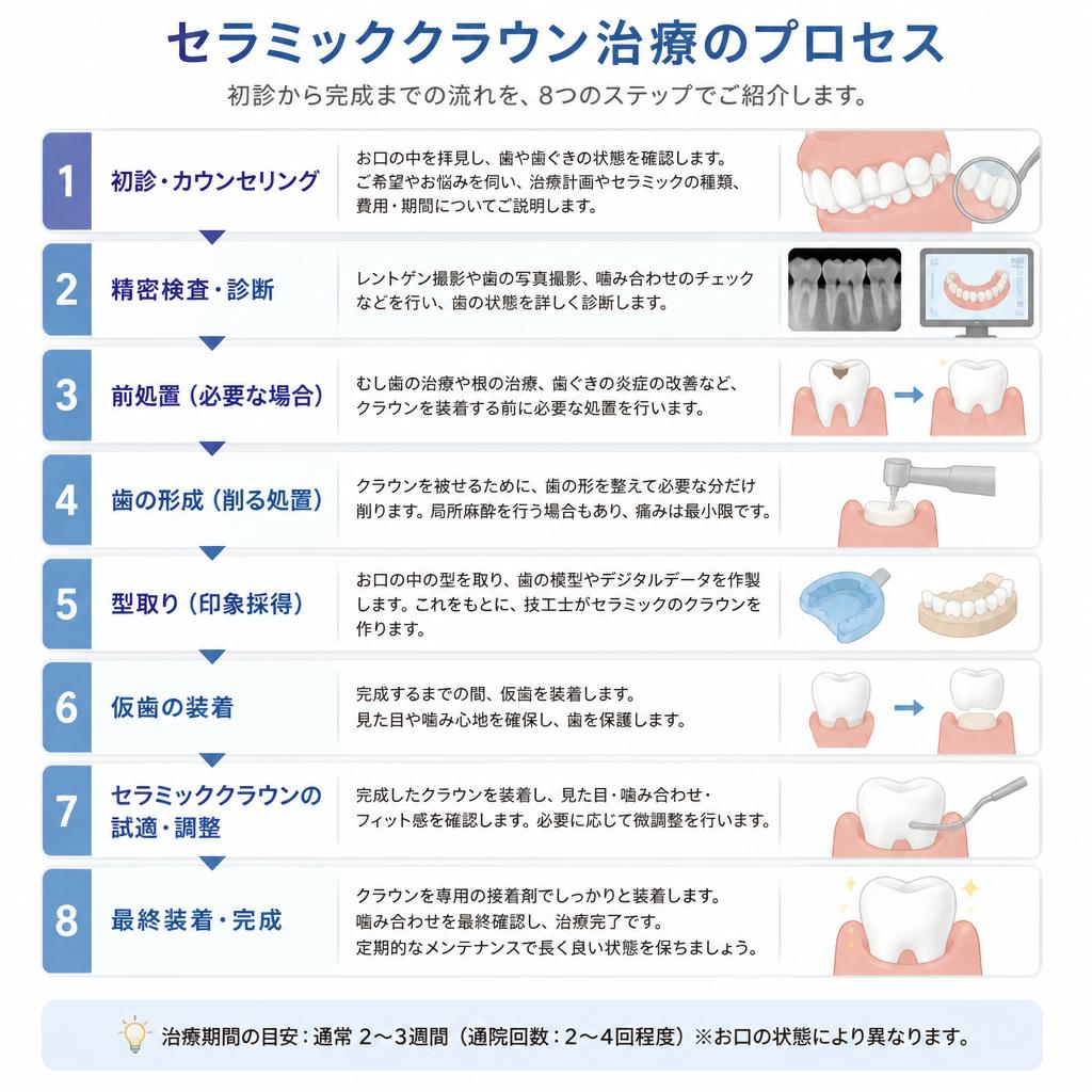治療プロセスの流れ